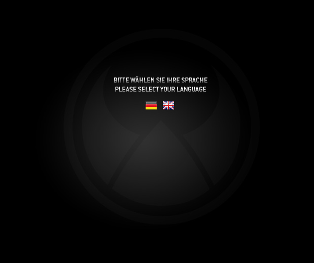 SPRACHE WÄHLEN / CHOOSE LANGUAGE
